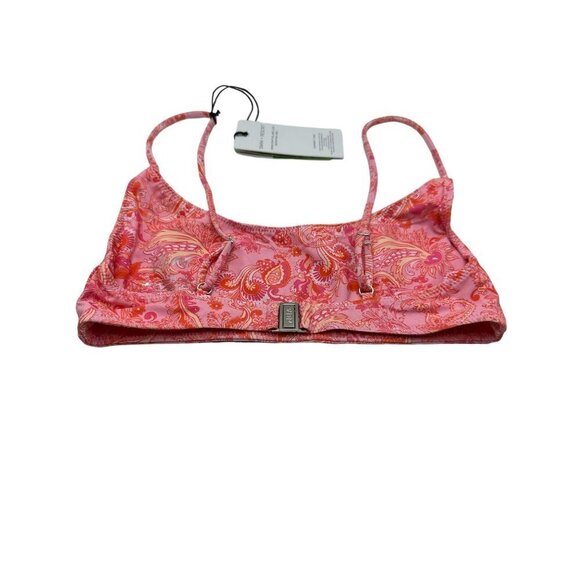 VDM the Label Sienna Pink Paisley Bikini Top Size Small - Picture 7 of 9
